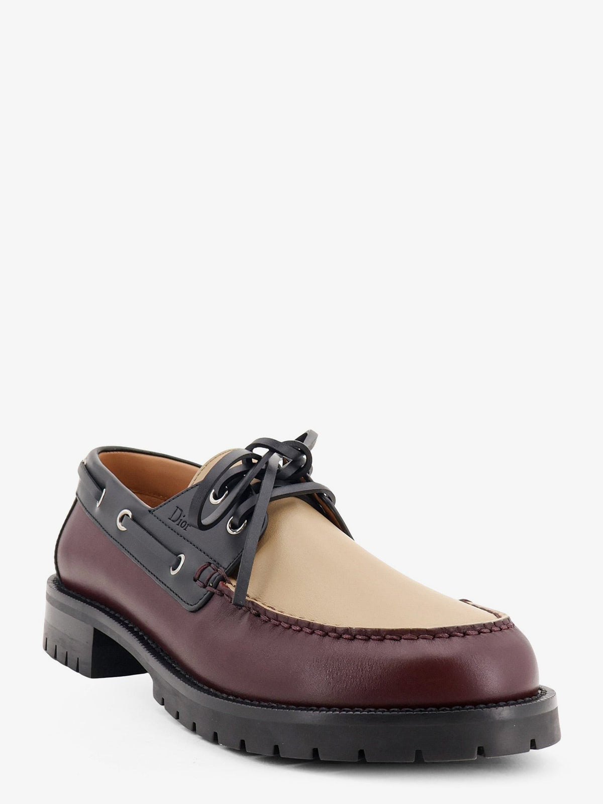 Archie Lug leather moccasin