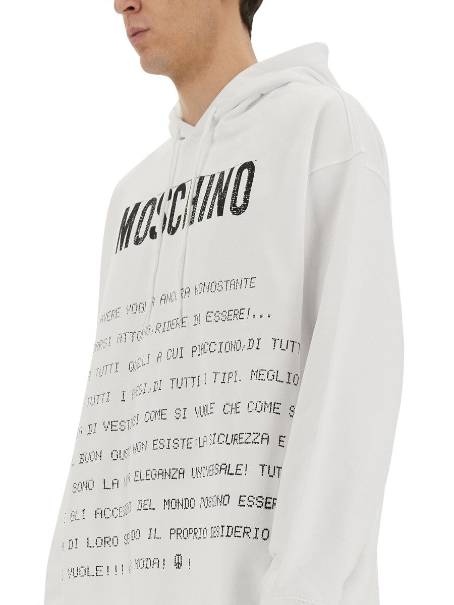"ARCHIVE MESSAGE" HOODIE