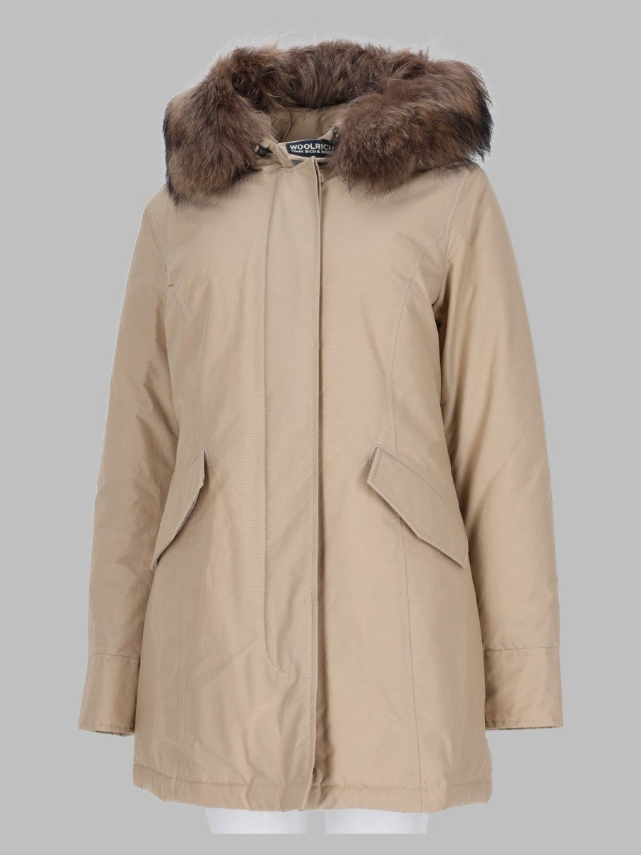 Arctic Parka in Ramar Cloth con pelliccia removibile