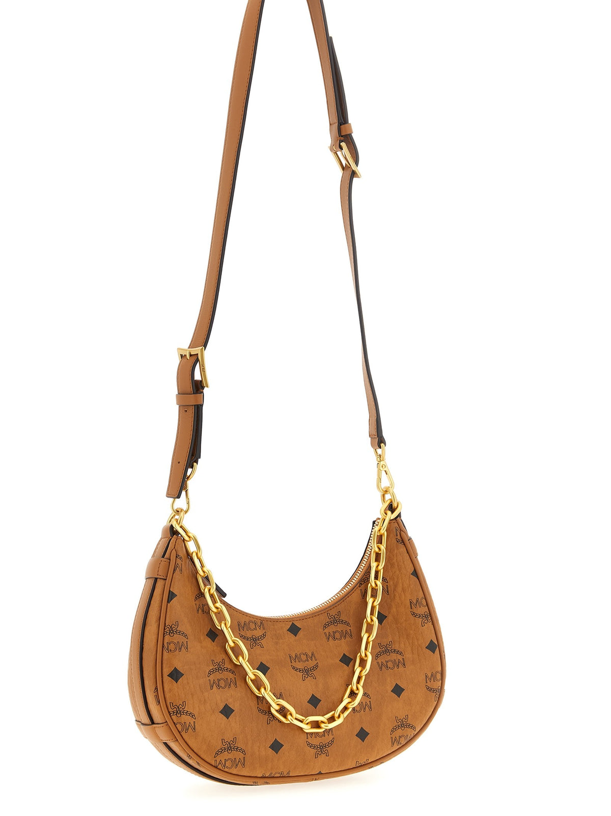 'Aren Crescent Hobo' shoulder bag