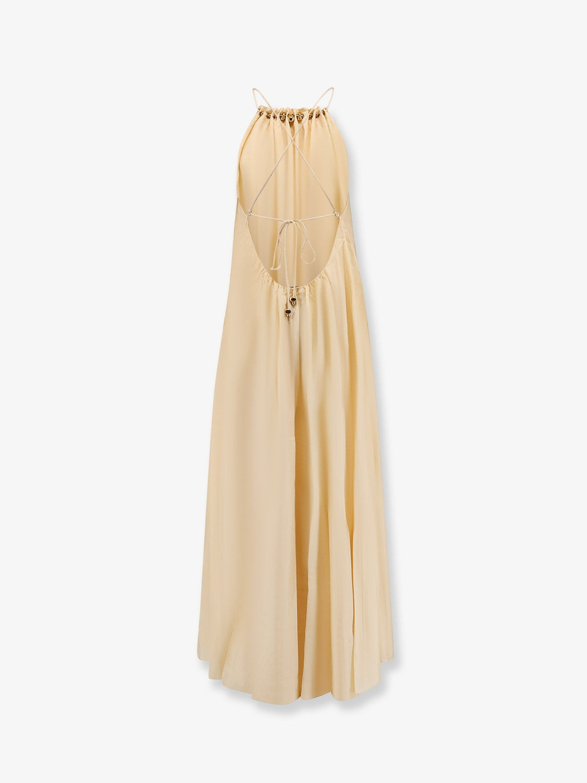 Aster silk long dress
