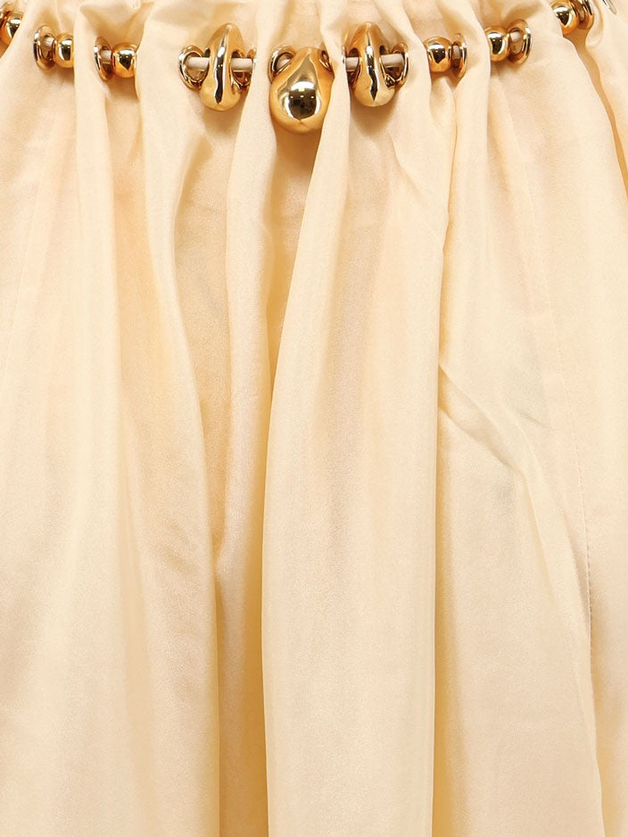 Aster silk long dress