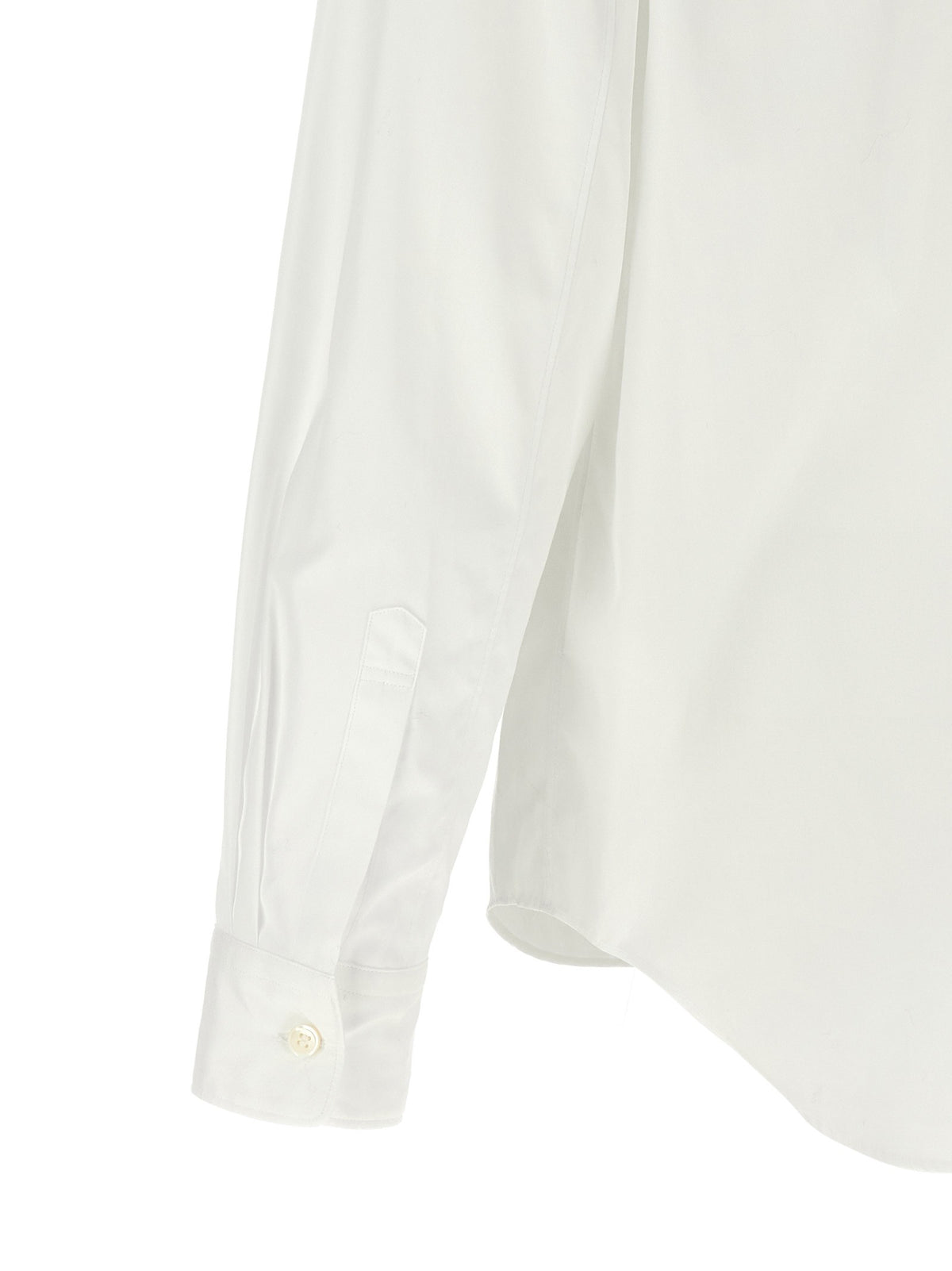 Asymmetric panel shirt
