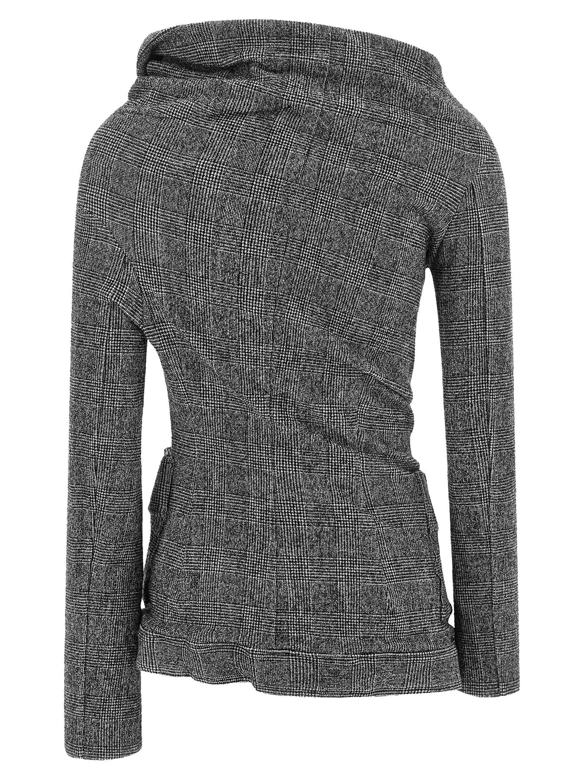 Asymmetrical blazer