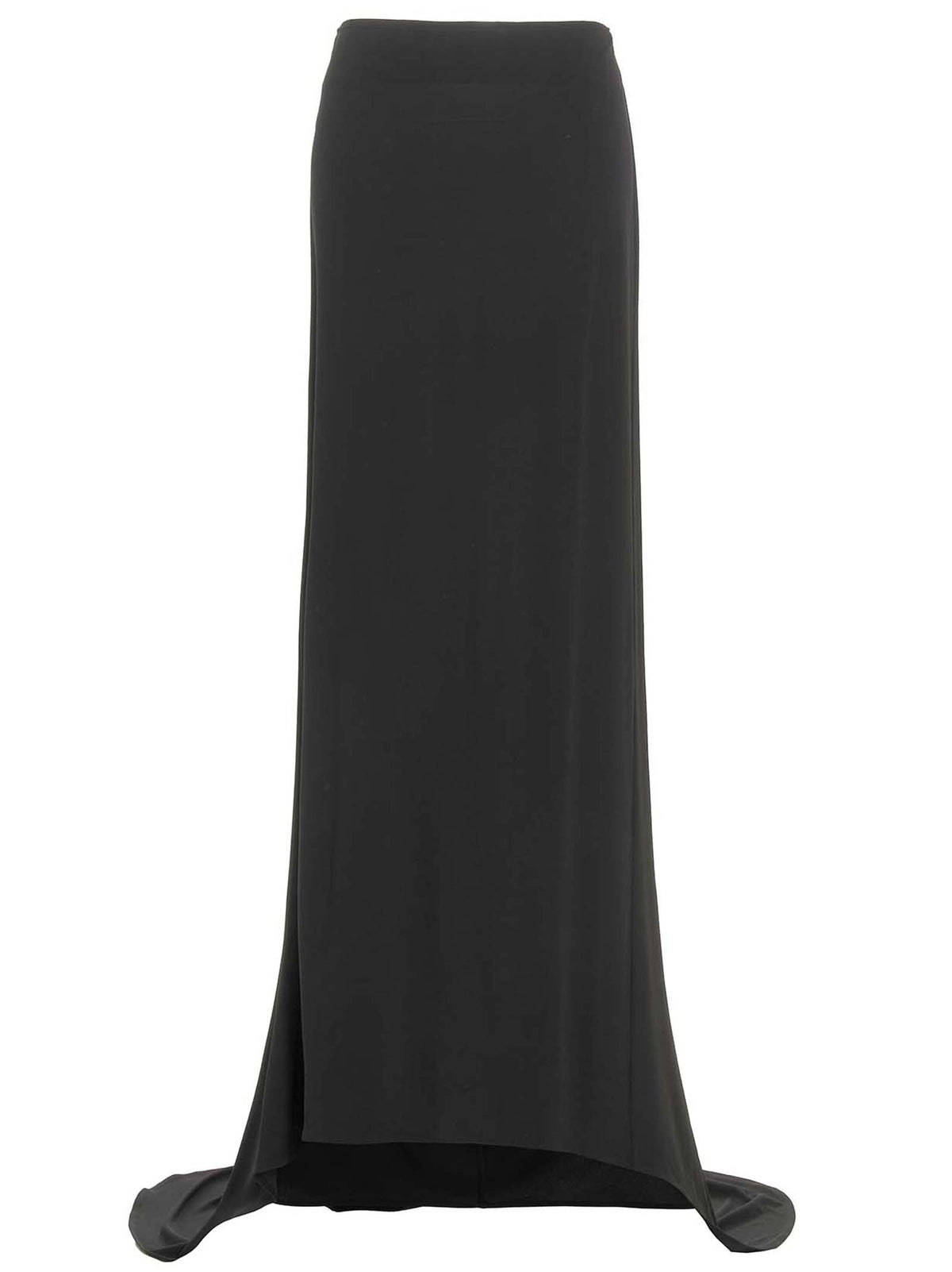 Asymmetrical long skirt