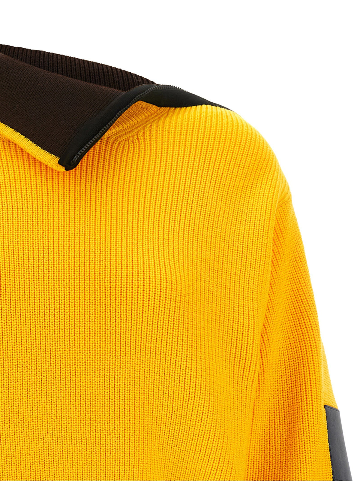 Asymmetrical neck sweater