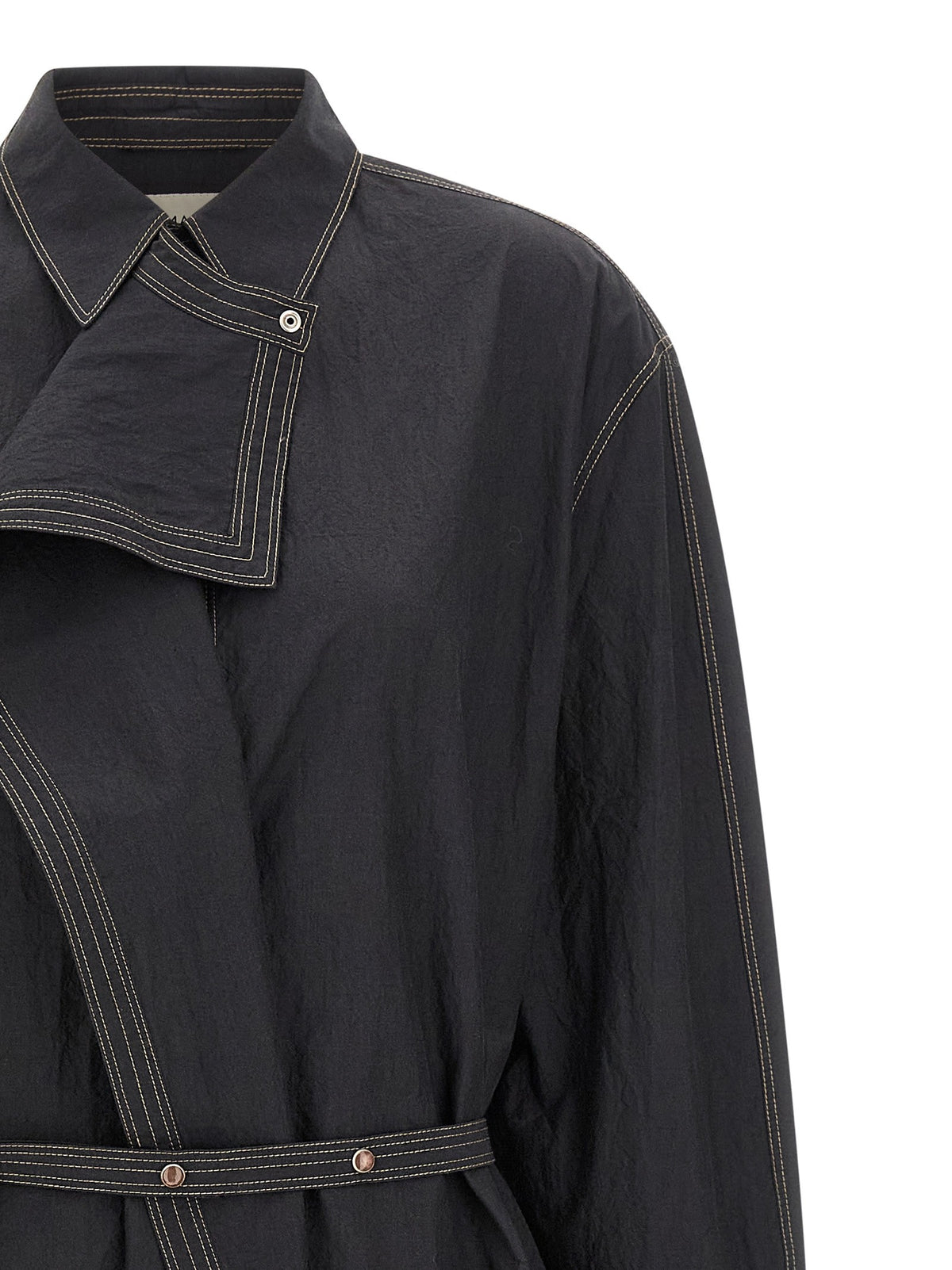 'Asymmetrical Shirt' dress