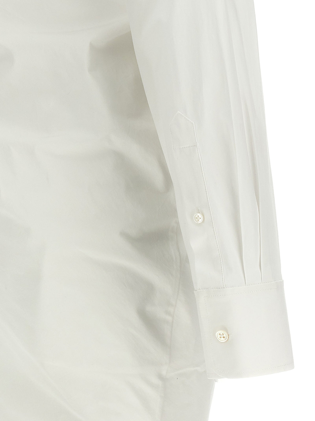 Asymmetrical shirt dress