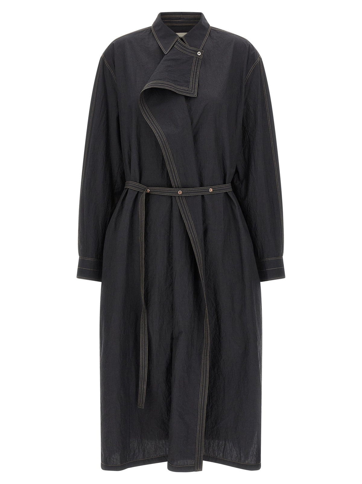 'Asymmetrical Shirt' dress
