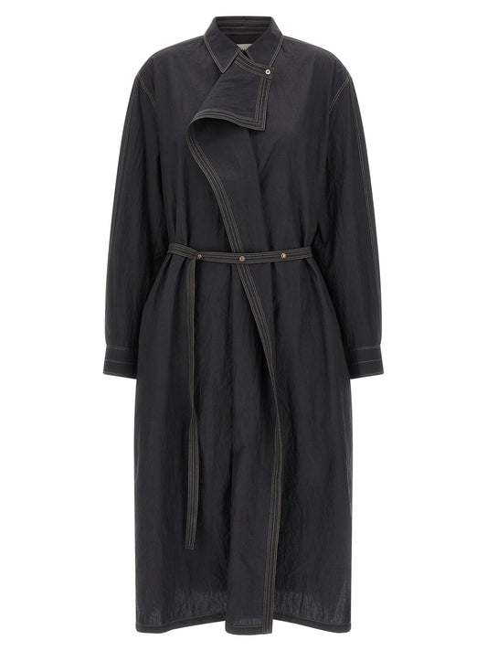'Asymmetrical Shirt' dress