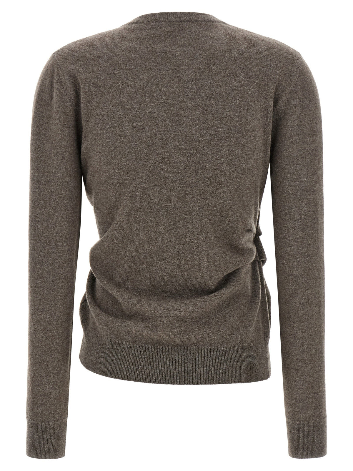 Asymmetrical 'Twisted ballet' cardigan