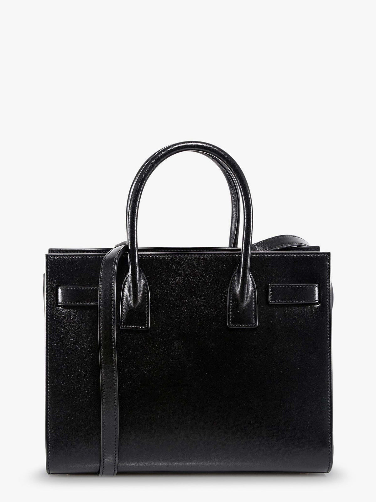 Baby Sac de Jour leather handbag with padlock