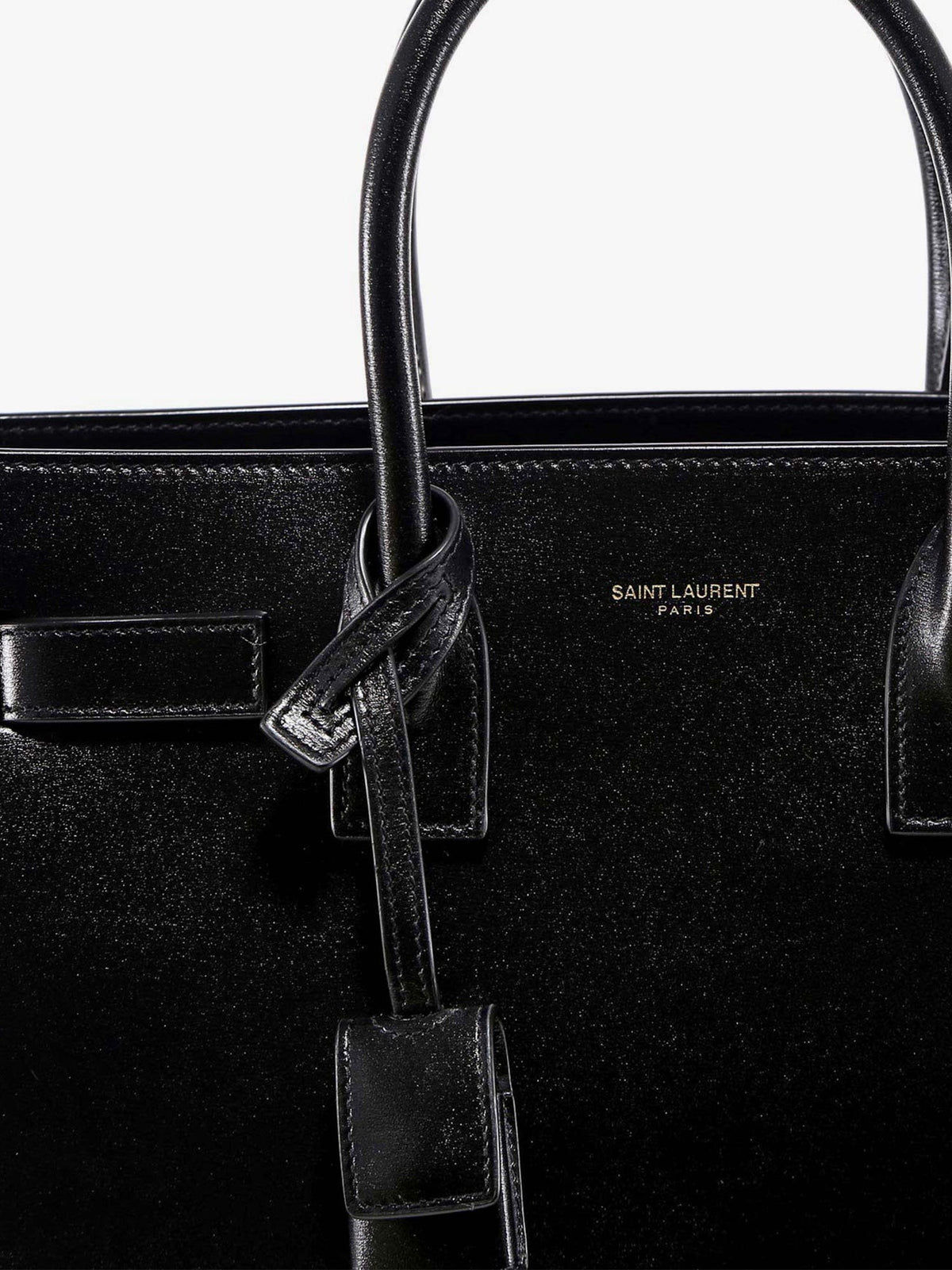 Baby Sac de Jour leather handbag with padlock