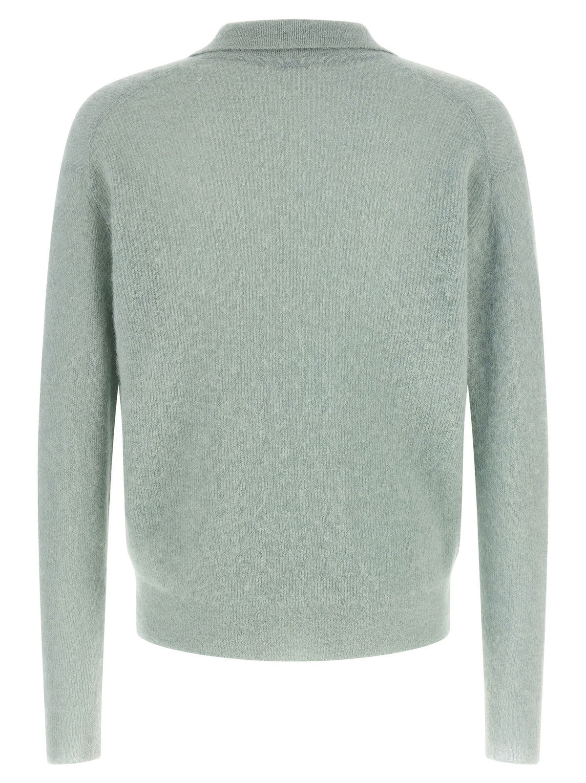 'Baby Suri Alpaca Sheer' polo shirt