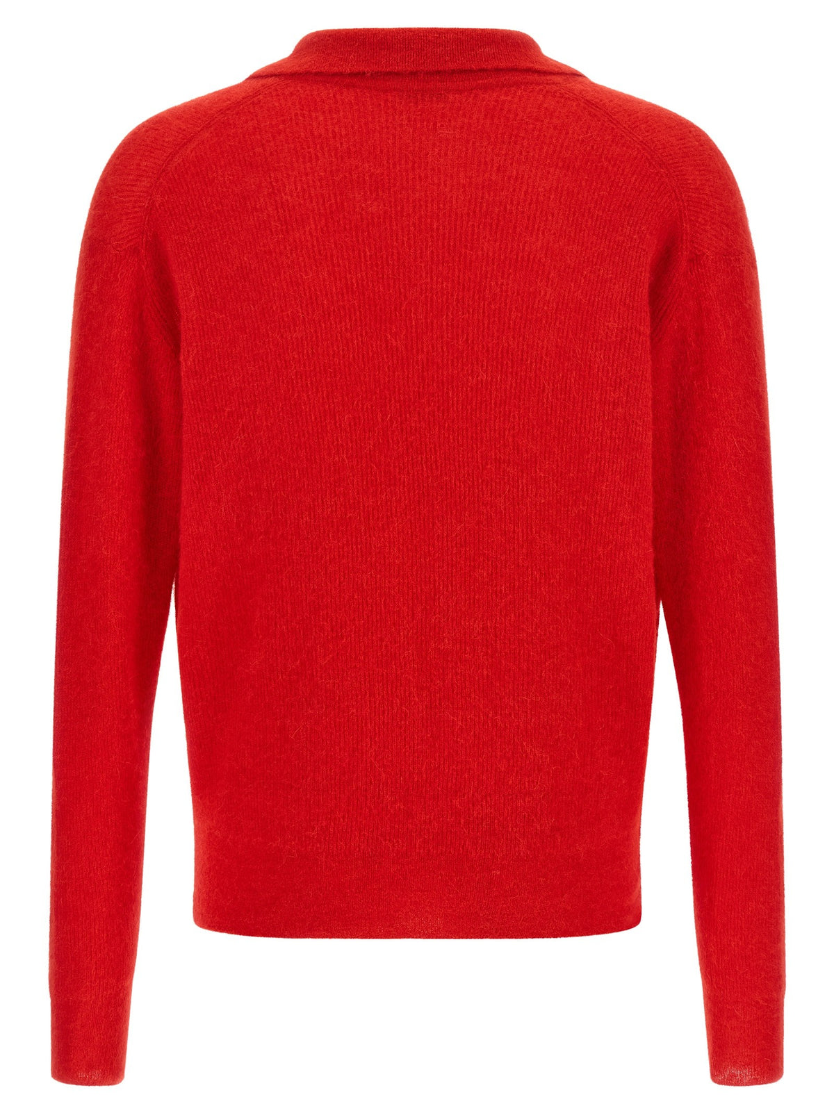'Baby Suri Alpaca Sheer' polo shirt