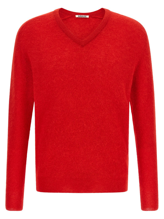 'Baby Suri Alpaca Sheer' sweater
