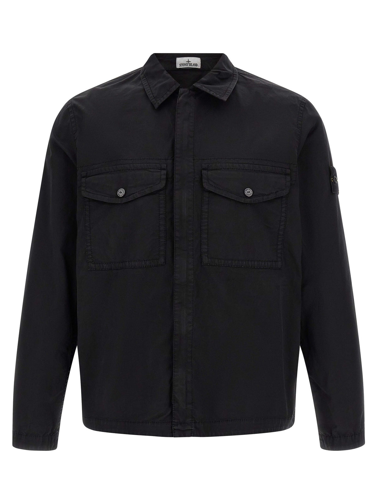 'Badge Logo' overshirt
