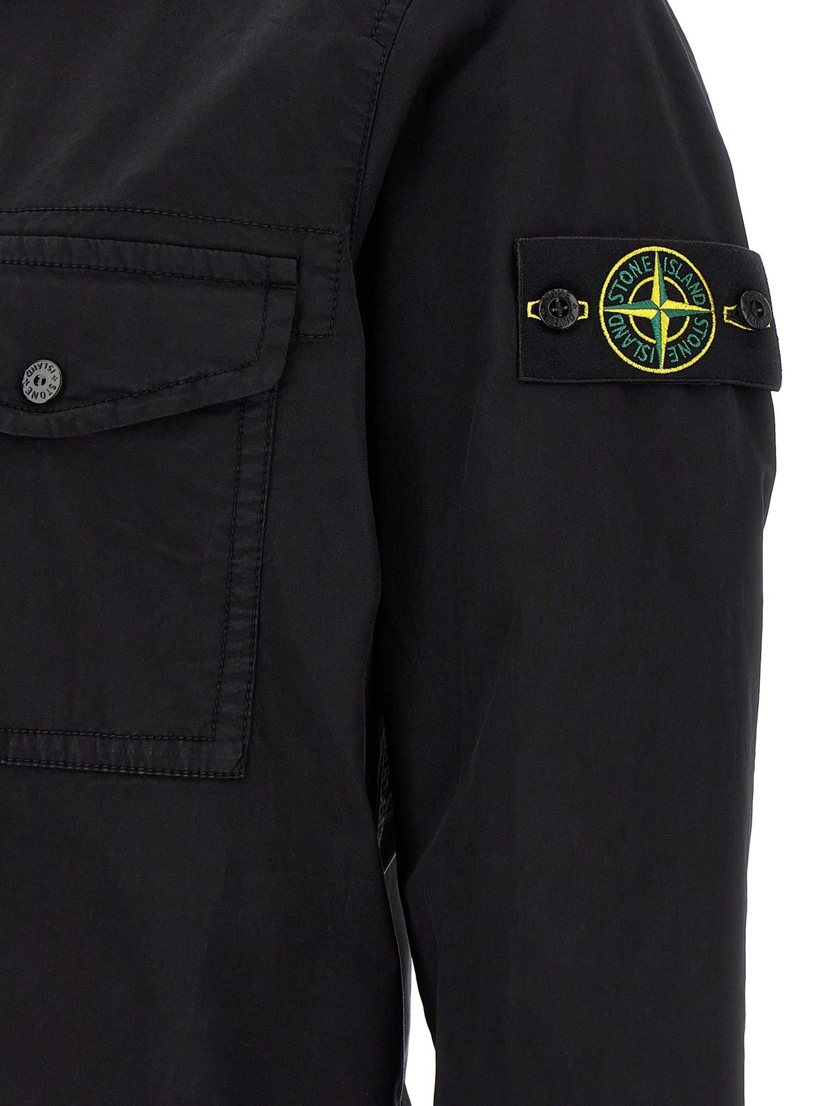 'Badge Logo' overshirt