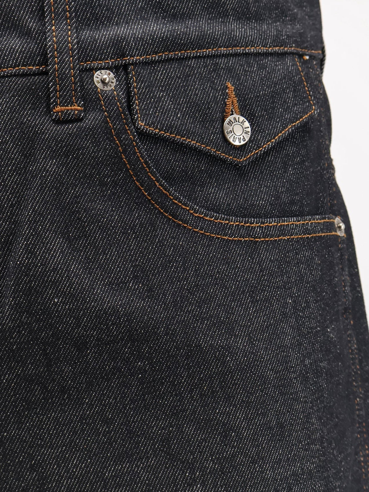 Baggy Raw Denim Shorts