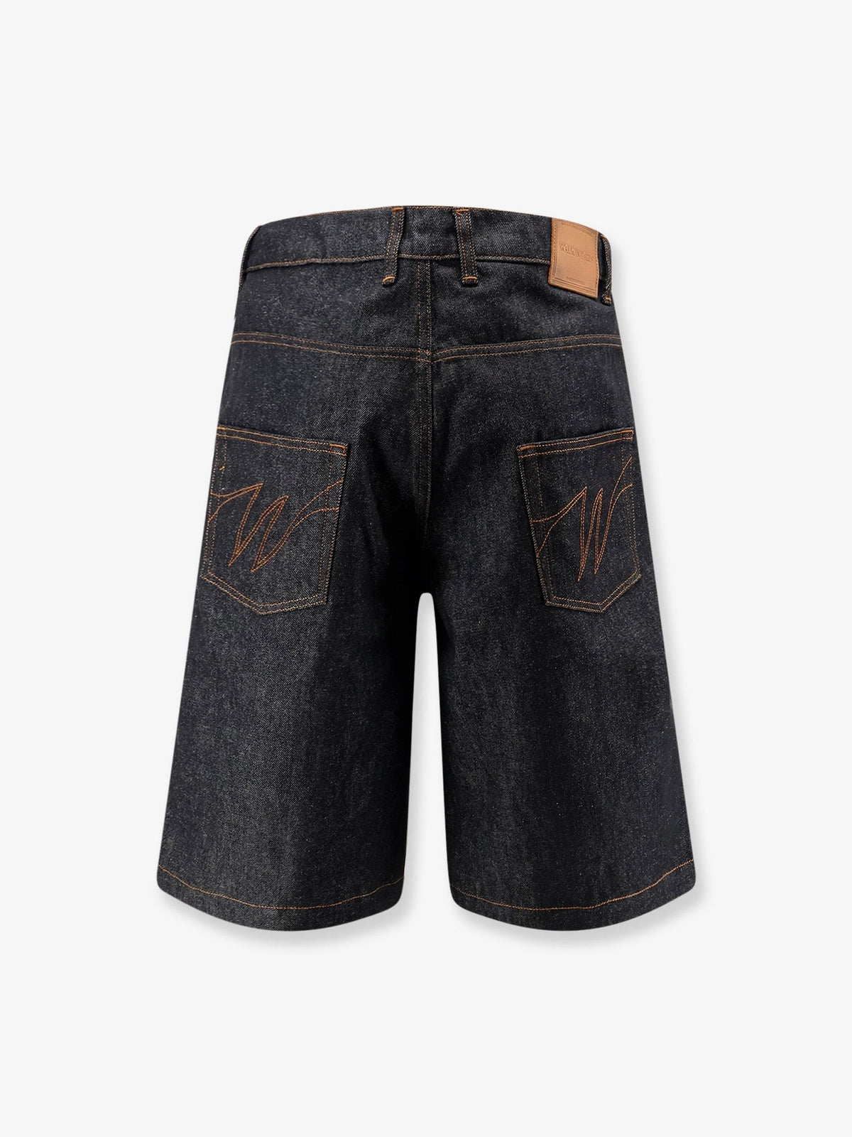 Baggy Raw Denim Shorts