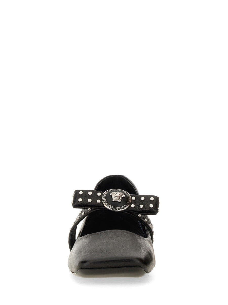 BALLERINA "GIANNI" RIBBON WITH STUDS