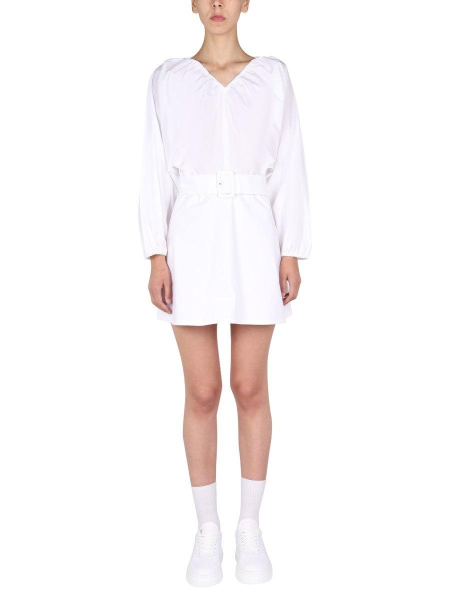 BALLOON SLEEVES DRESS