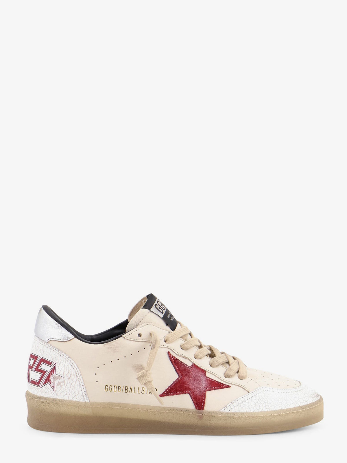 Ballstar leather sneakers with iconic side logo