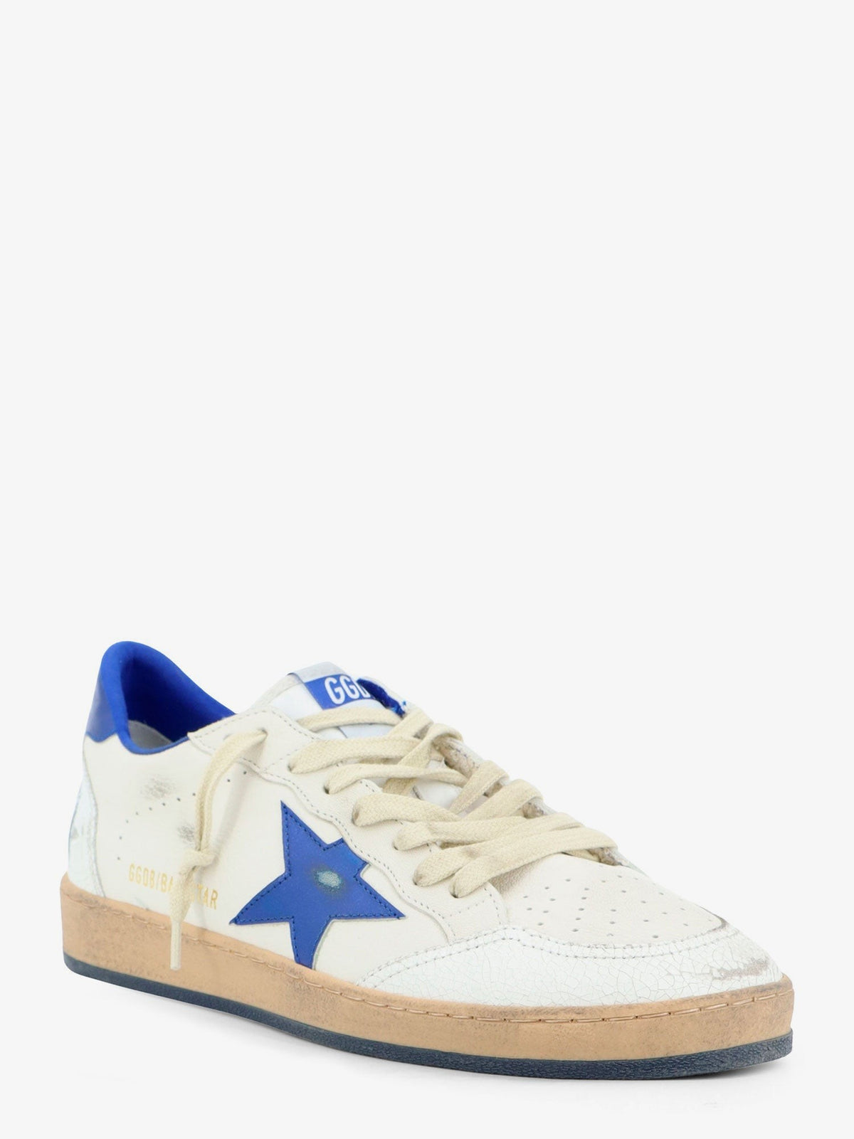 Ballstar leather sneakers with iconic side logo