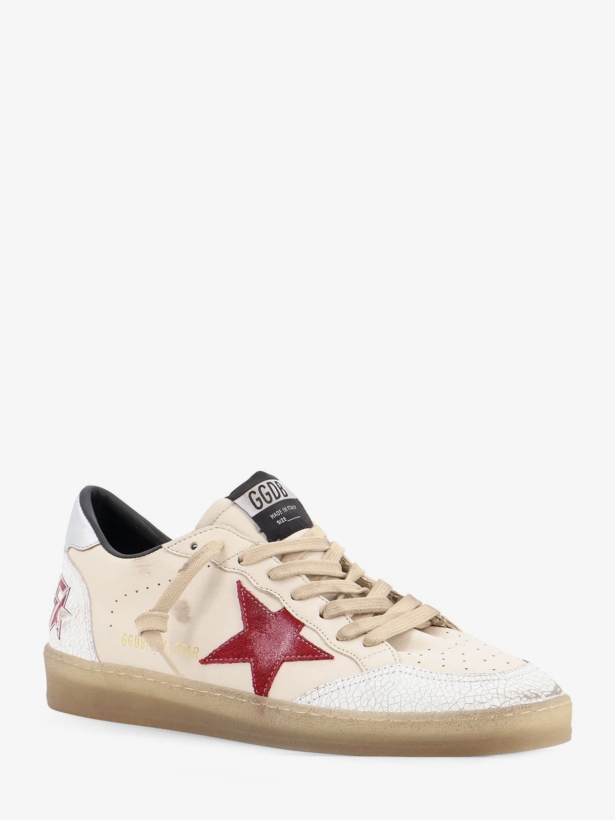 Ballstar leather sneakers with iconic side logo