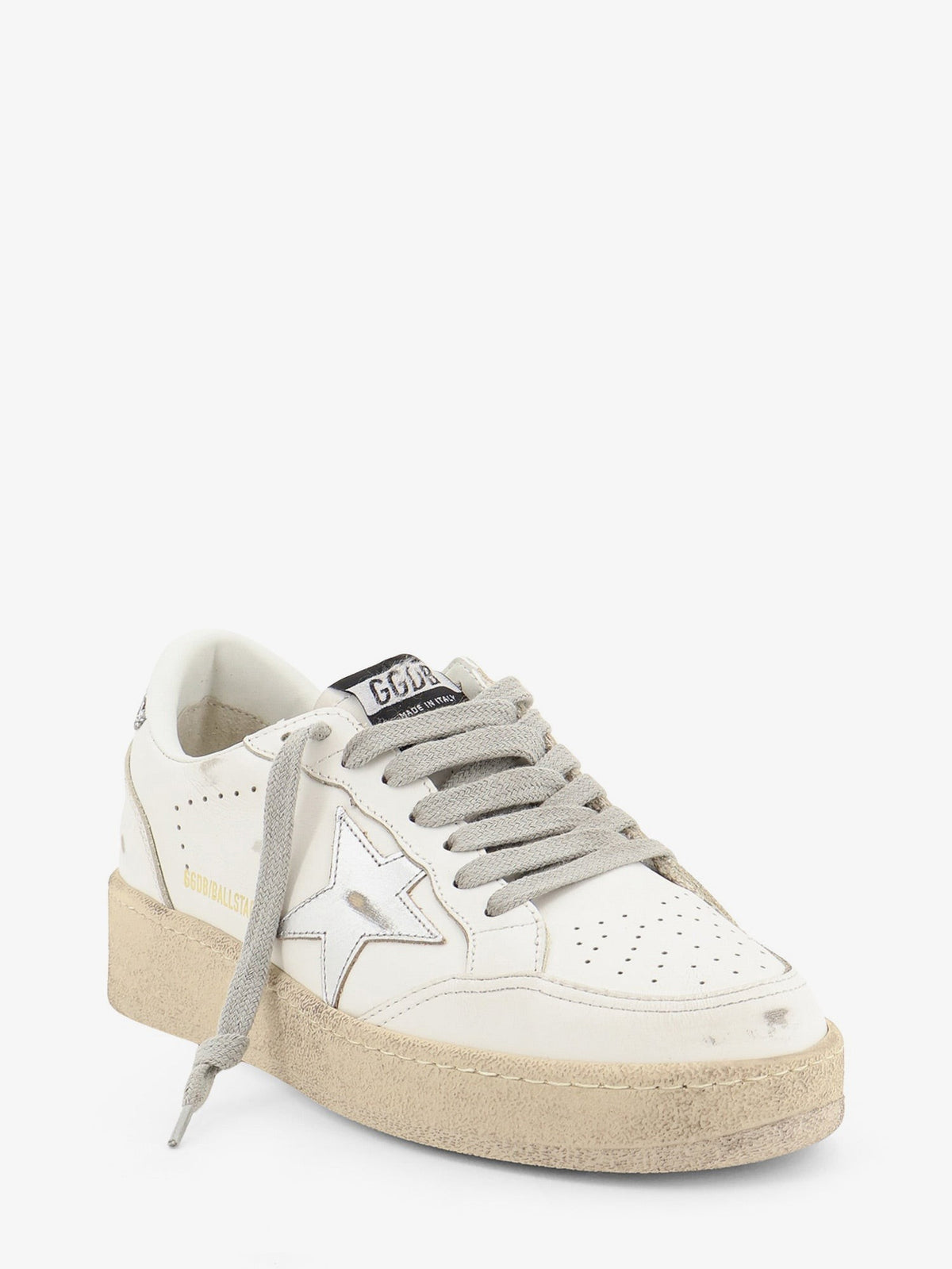 Ballstar leather sneakers with iconic side logo