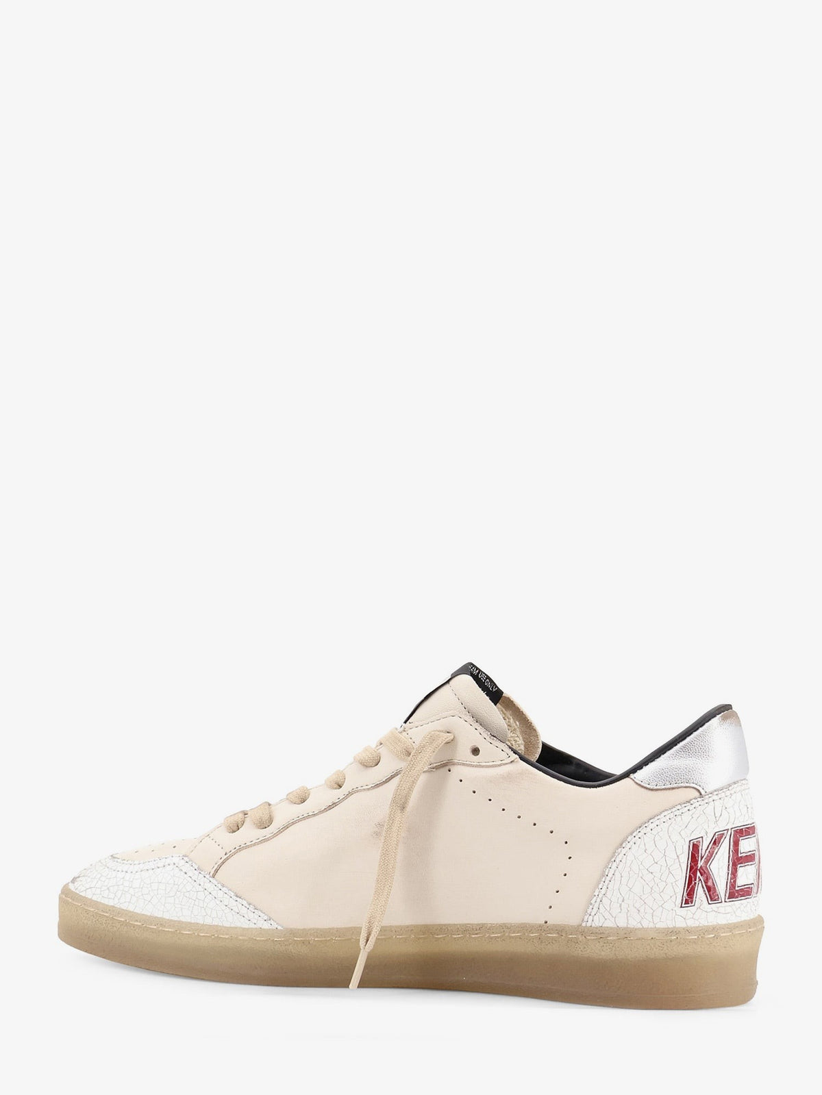 Ballstar leather sneakers with iconic side logo