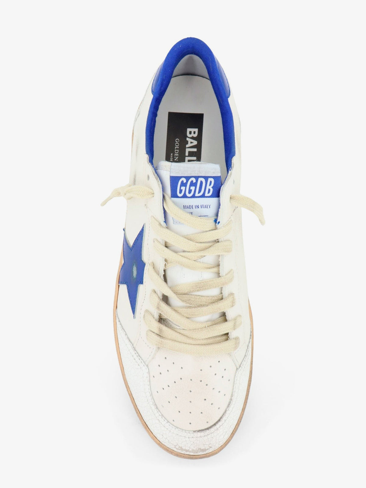 Ballstar leather sneakers with iconic side logo