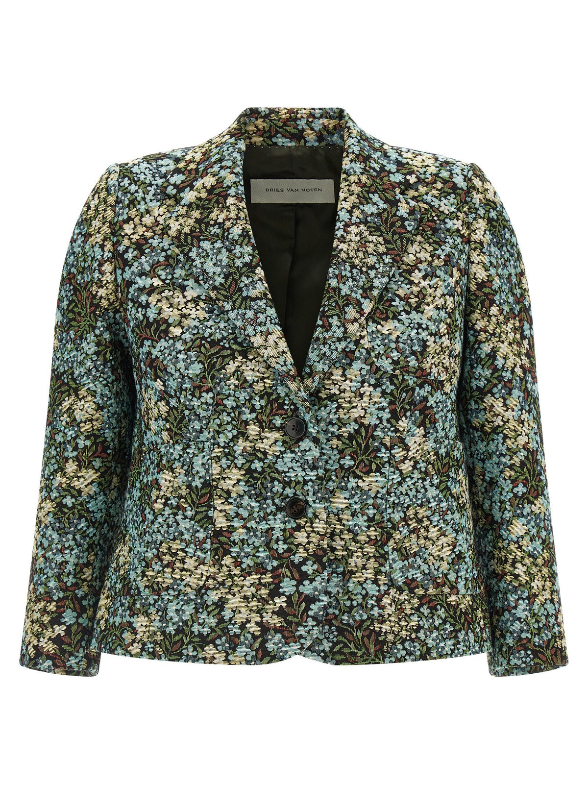 'Bamis' floral jacquard blazer