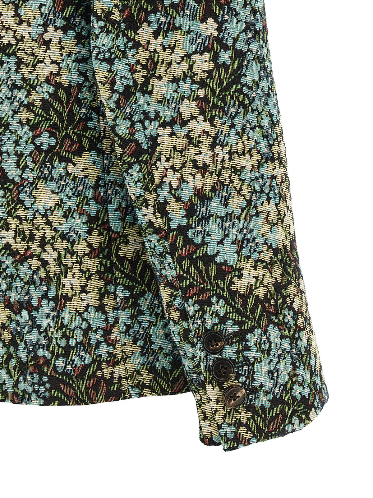 'Bamis' floral jacquard blazer