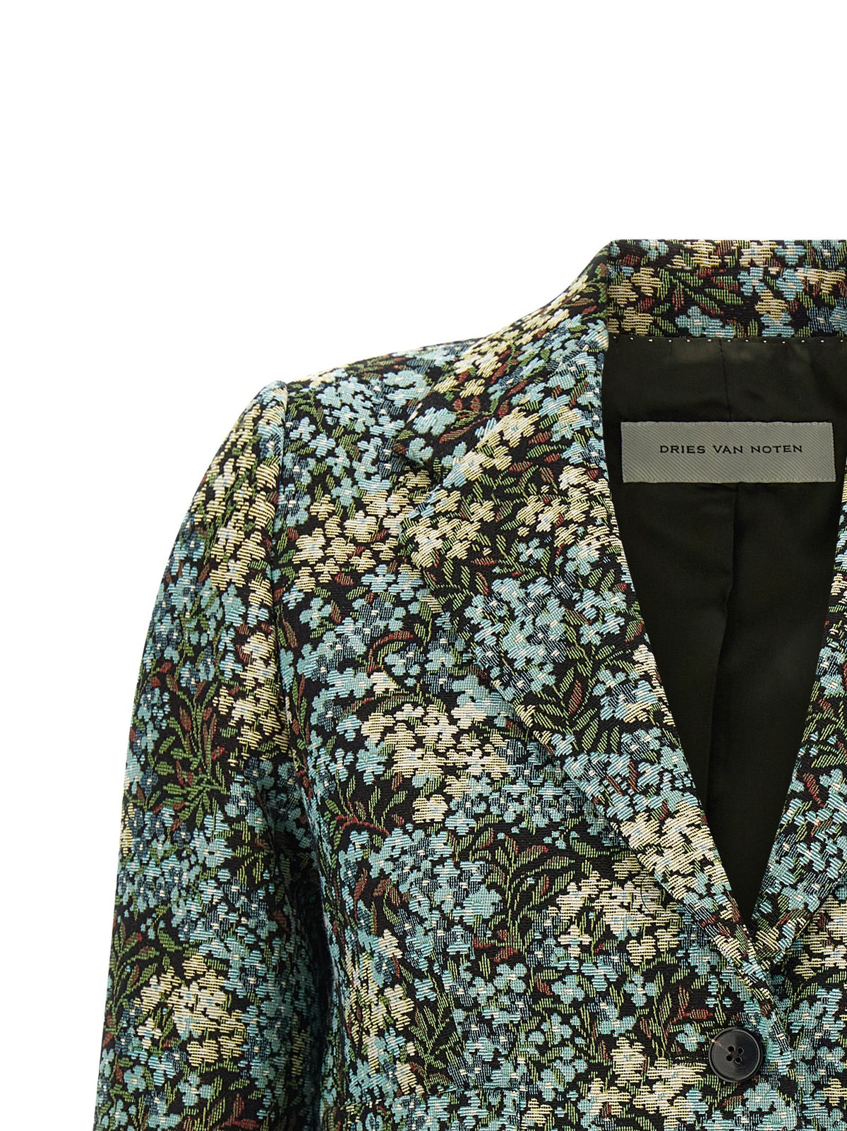 'Bamis' floral jacquard blazer