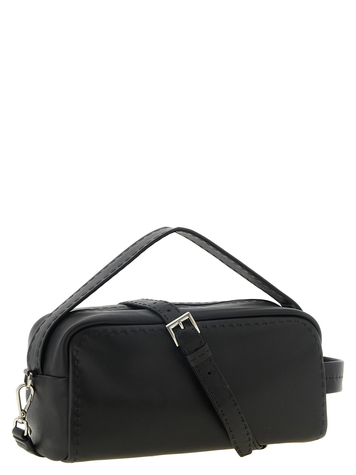 'Bandoliera in pelle' crossbody bag