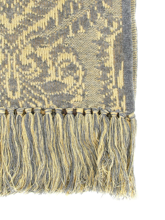 'Barocco' jacquard scarf