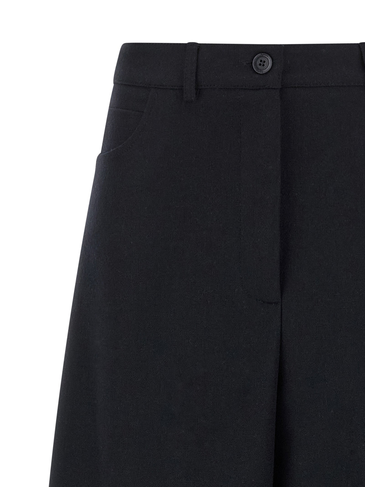 Barrel silhouette pants