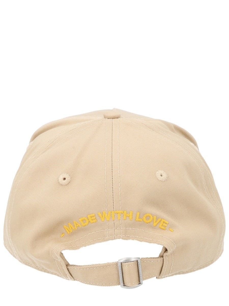 BASEBALL HAT WITH LOGO PATCH