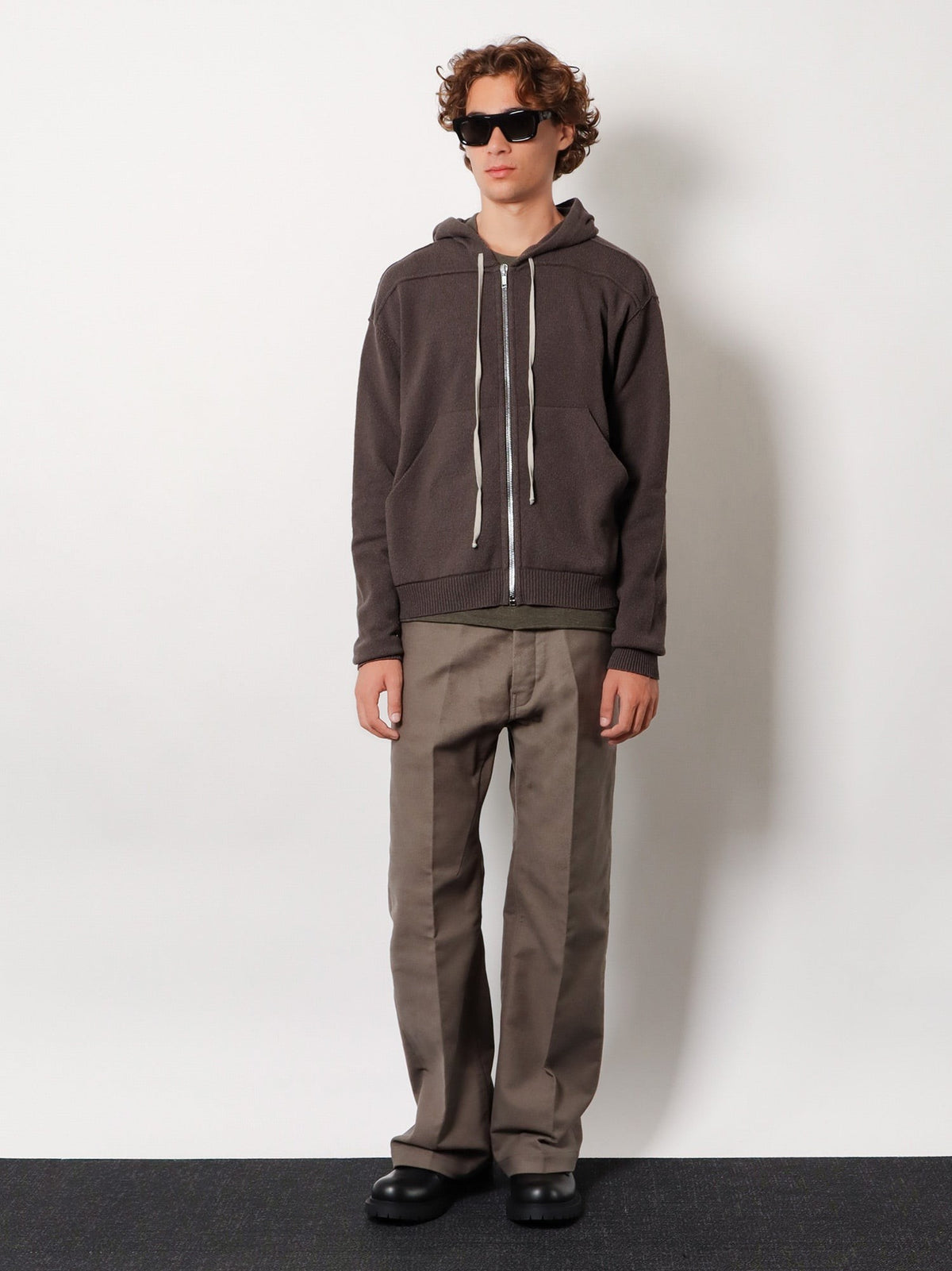Basic LS T viscose blend T-shirt