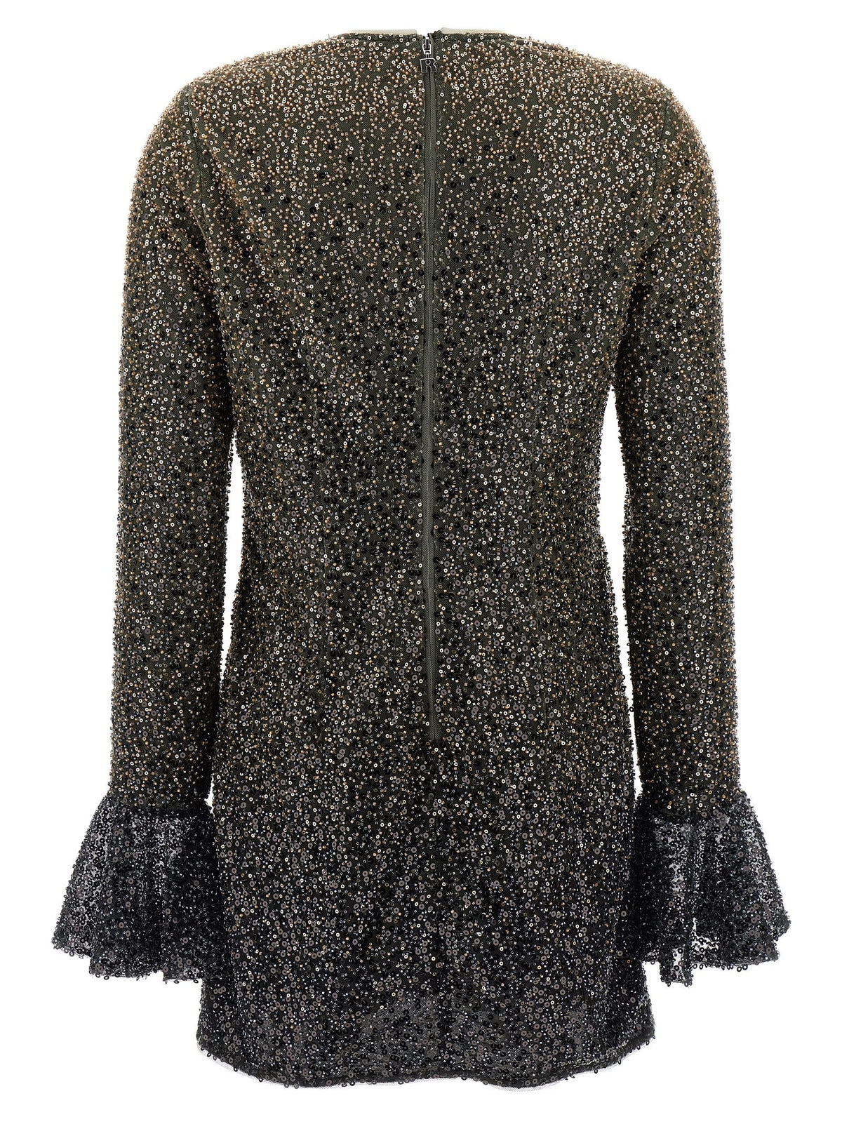 'Beaded Ls Mini' dress