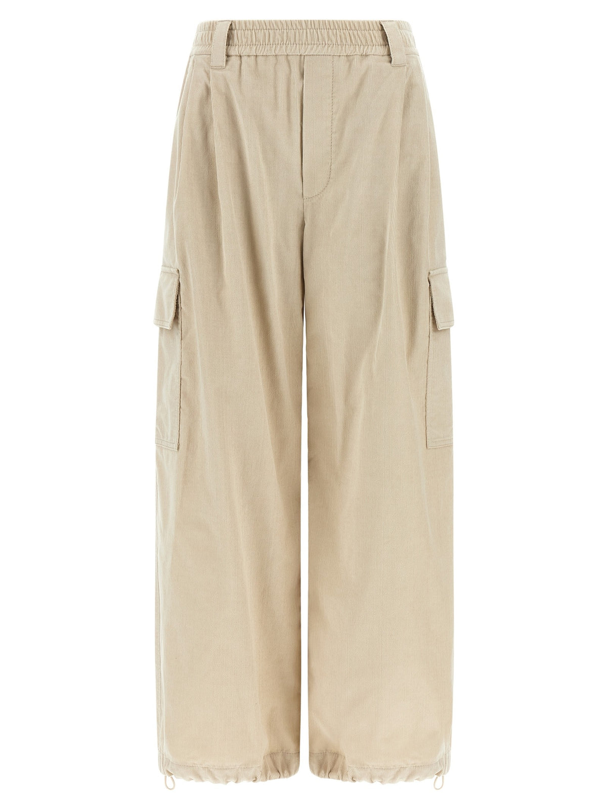 Beige 'Baggy Cargo' pants