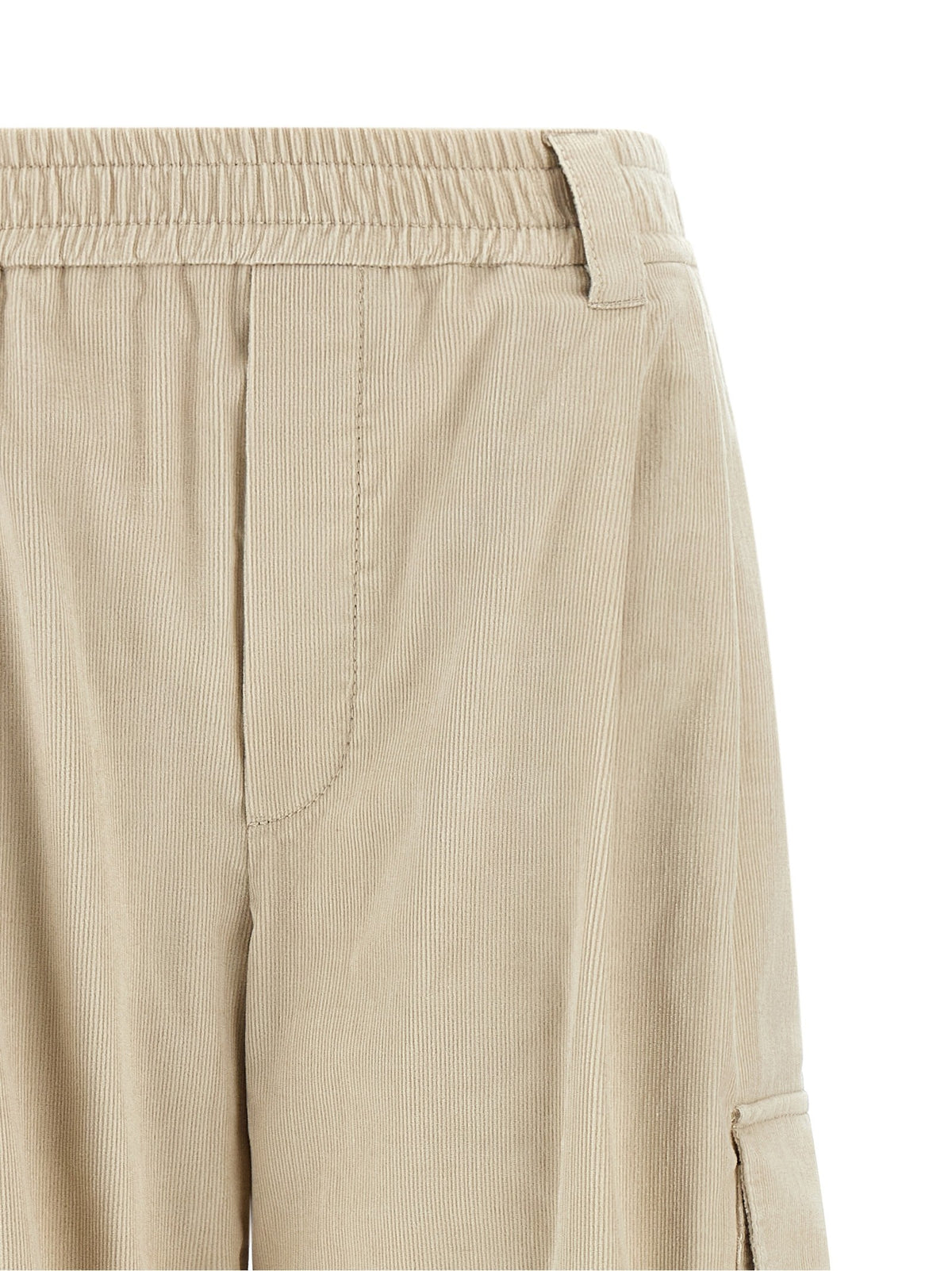 Beige 'Baggy Cargo' pants