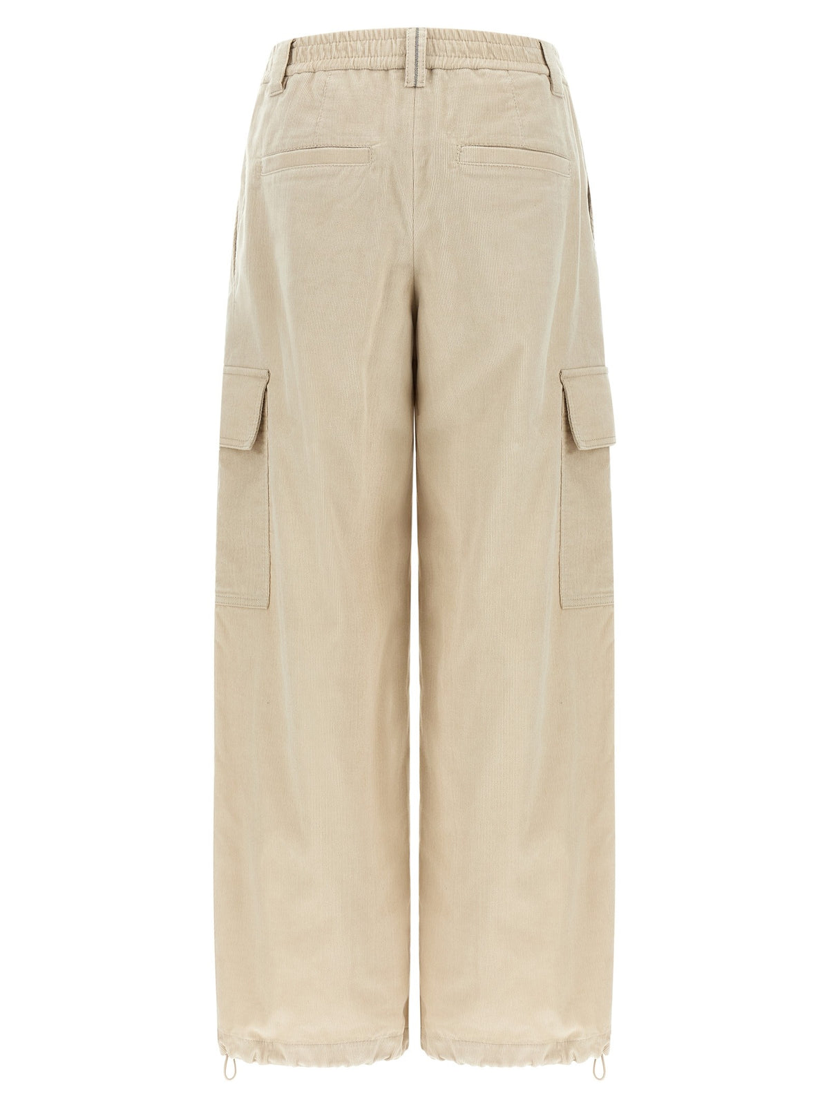 Beige 'Baggy Cargo' pants