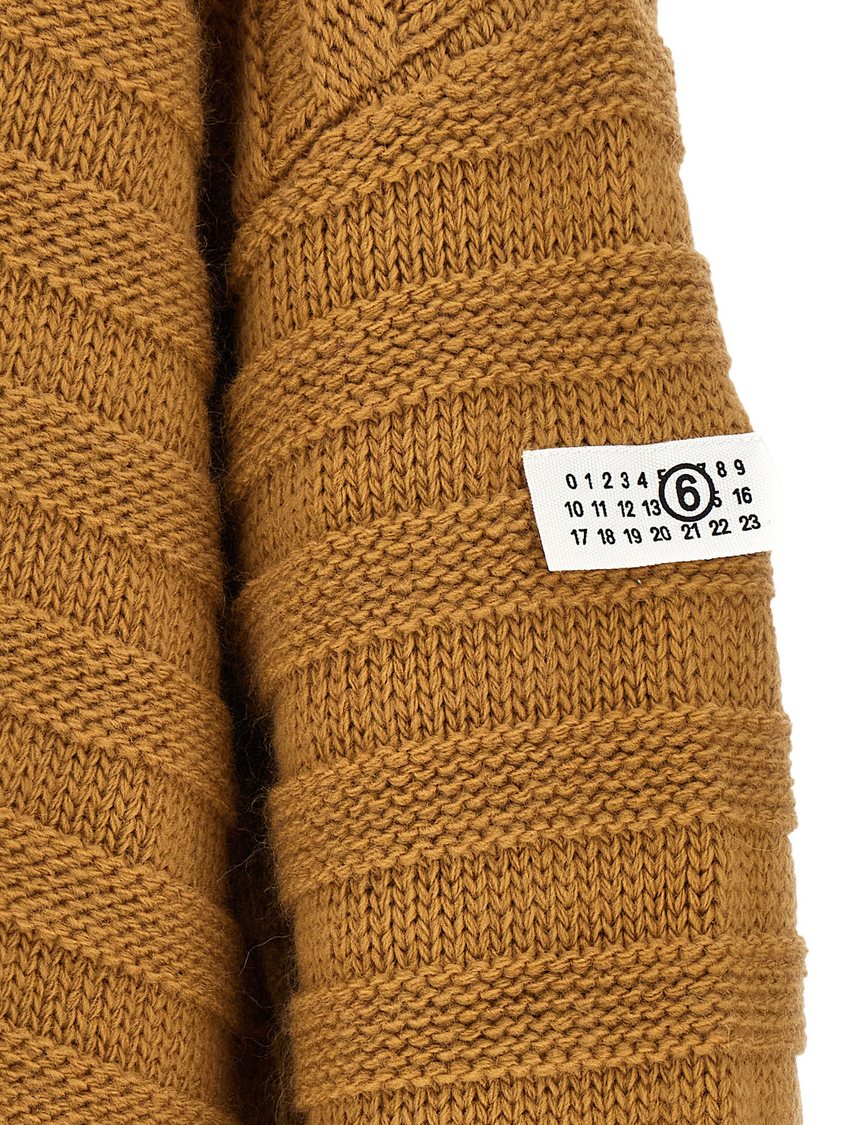 Beige 'Distressed' cardigan