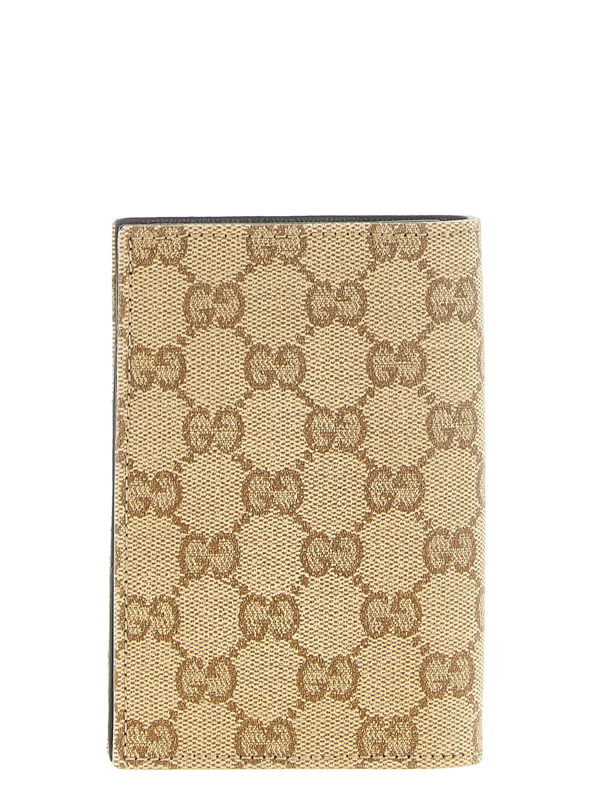 Beige 'Gucci Essence Classic' passport holder
