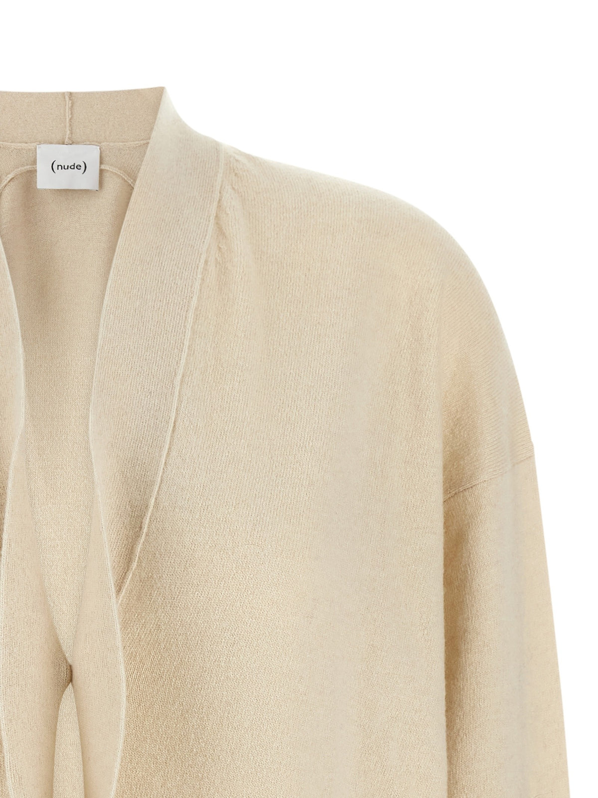Beige ring neck sweater