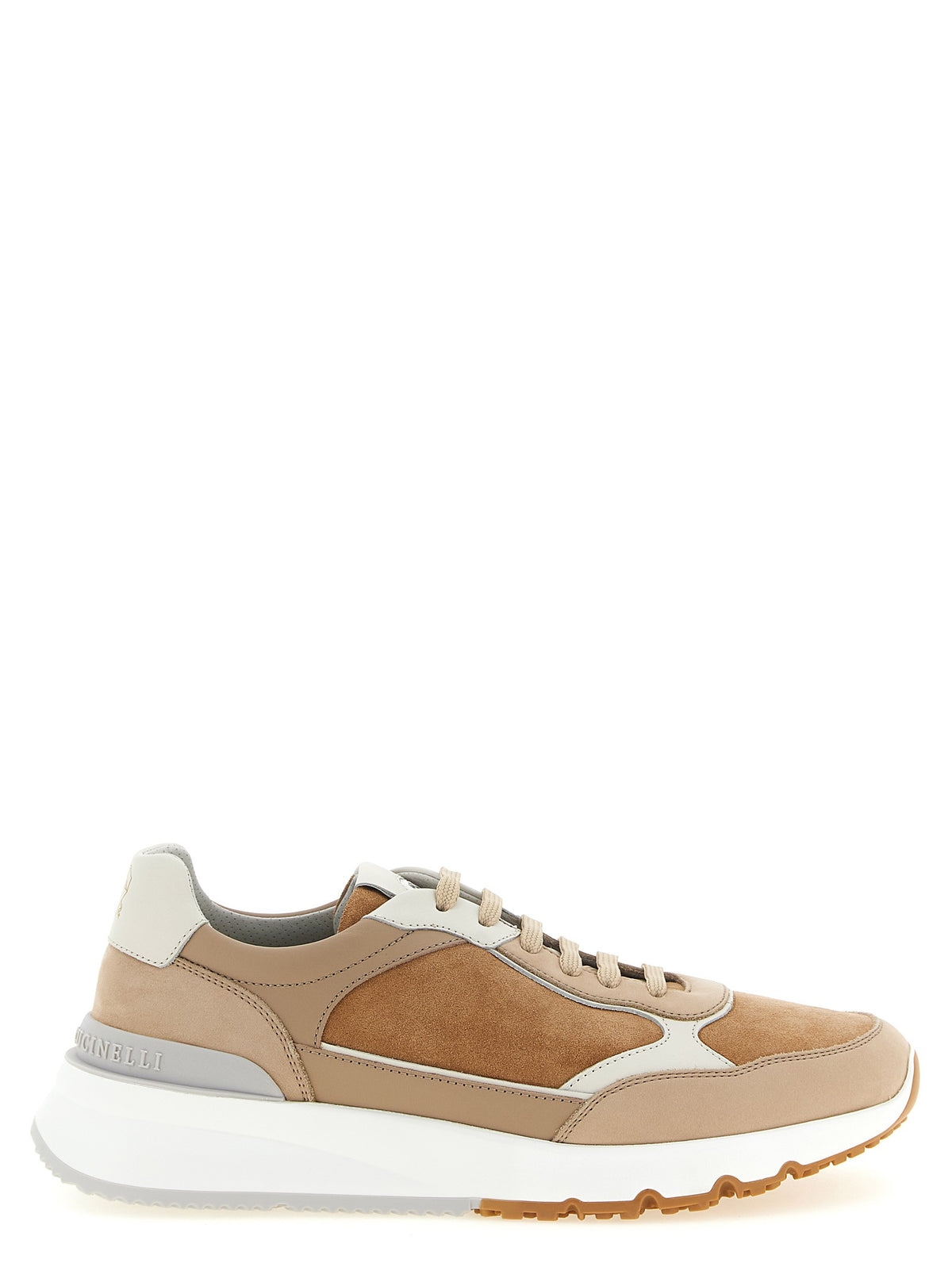 Beige 'Runners' sneakers