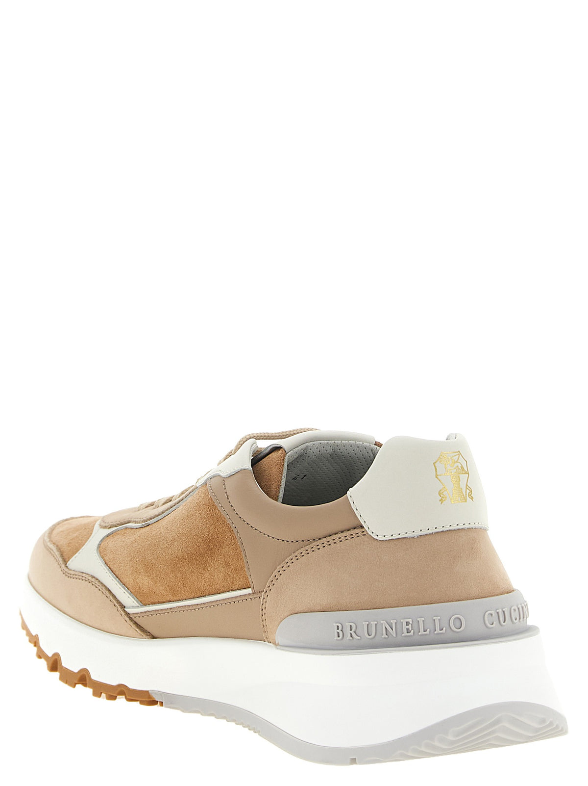 Beige 'Runners' sneakers