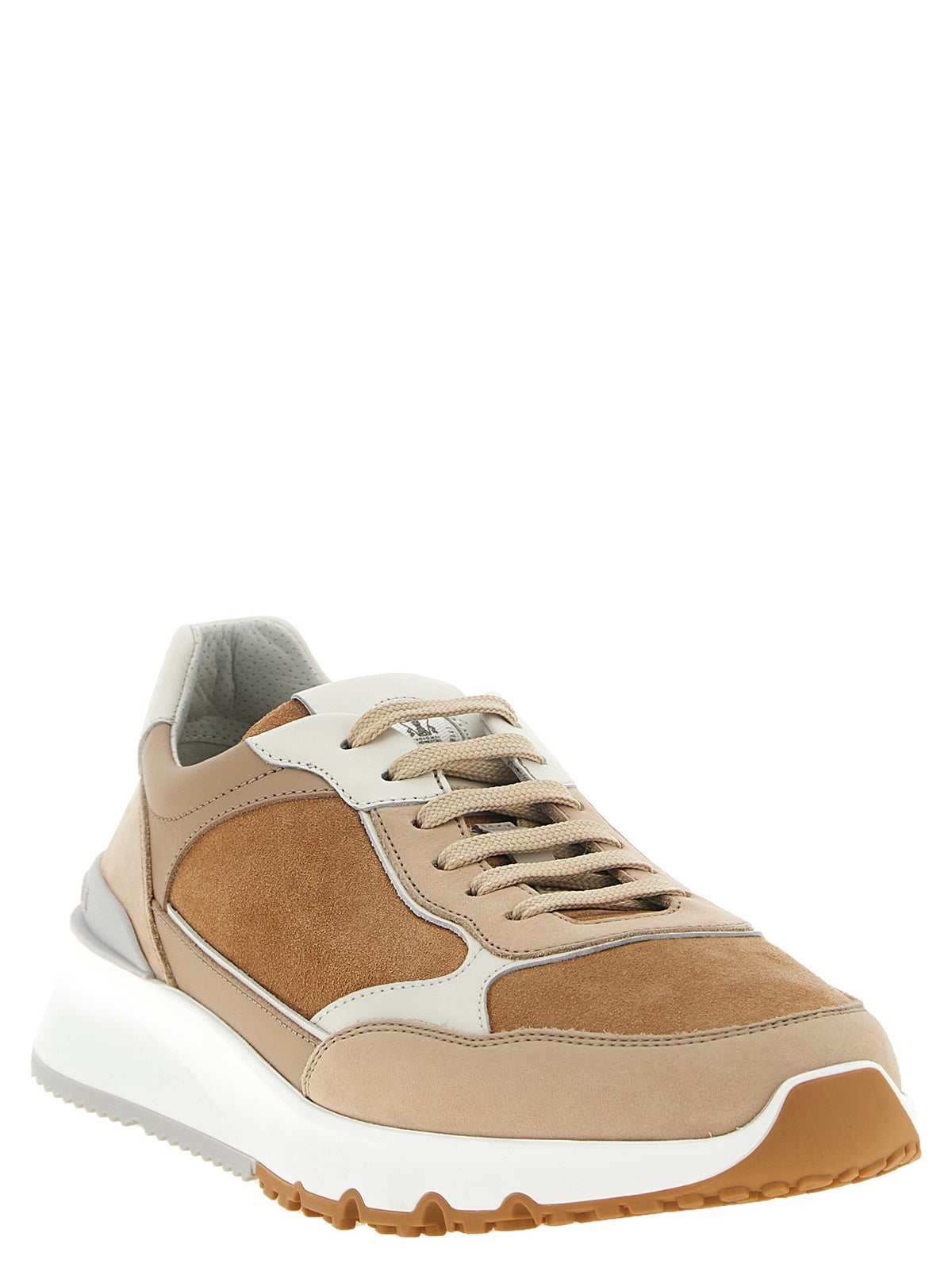 Beige 'Runners' sneakers